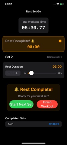 RestSetGo screenshot