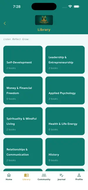 FreeMinds App screenshot 1