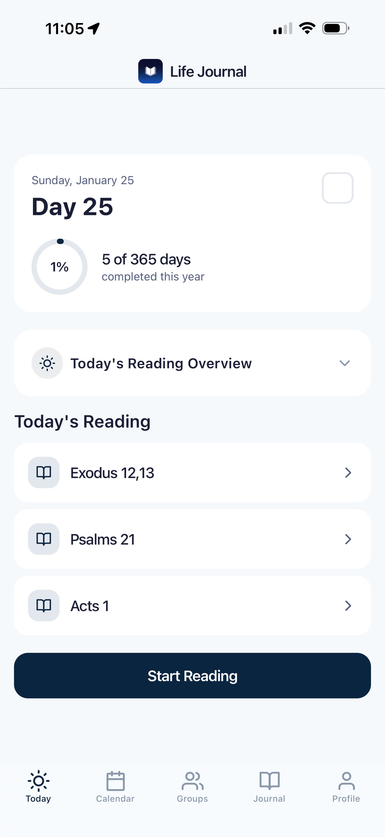 Screenshot 2 of Life Journal: Bible Reading