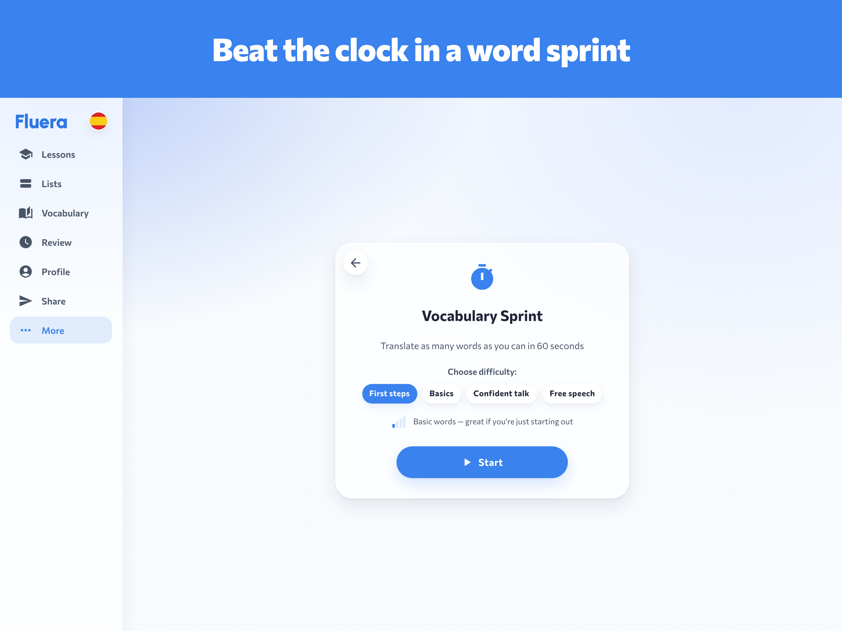 Fluera: Learn Spanish & French screenshot 15