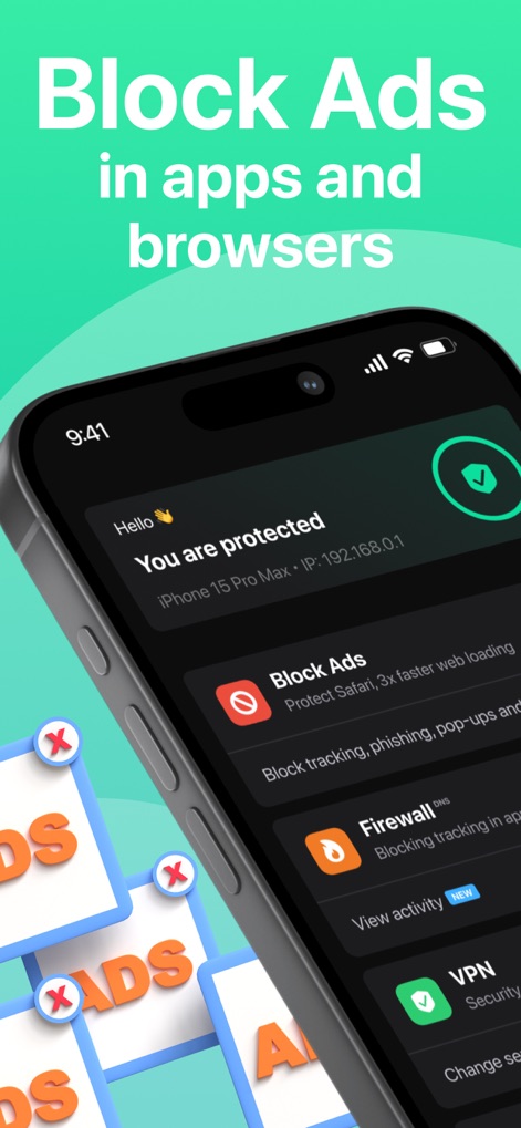 AdWise: AdBlock & VPN - Utilities App | MWM