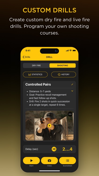 Drills: Shooting Training app