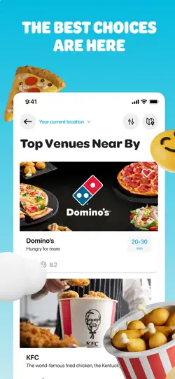 Captura de pantalla de Wolt Delivery: Food And More en iPhone 4