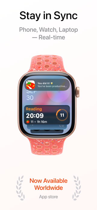 Pomodoro Timer - To Do Focus+ Screenshot 2 of 5