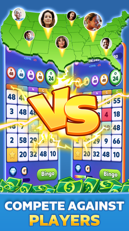 #4. Bingo Tour: Win Real Cash (iOS) Ved: Aviagames Inc.