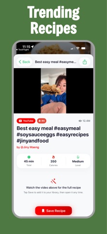 RecipeScan - AI Meal Planner screenshot