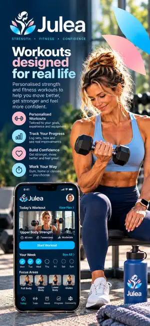 JULEA: Fitness for Women 40+ screenshot 4