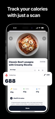 Chefff: Macro & Meal Tracker Screenshot 4 of 5