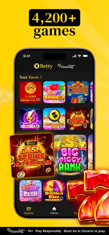 Betty Casino: Real Money Slots screenshot 4