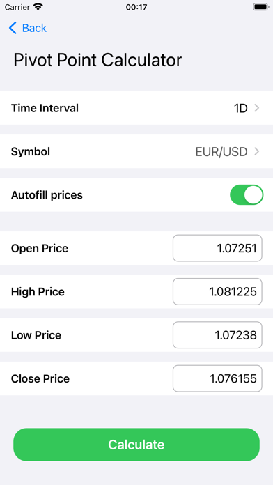 Forex Calculators for traders Screenshot