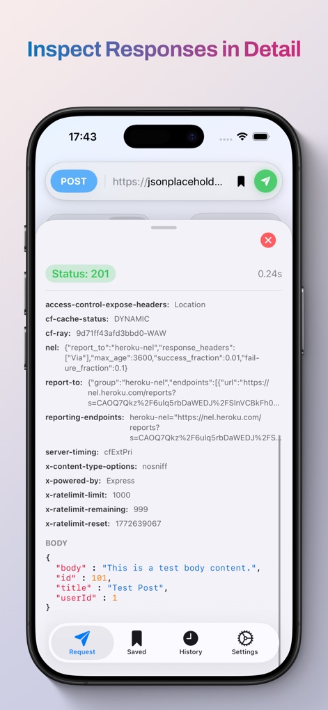 API Requester - HTTP Client - Developer Tools App | MWM
