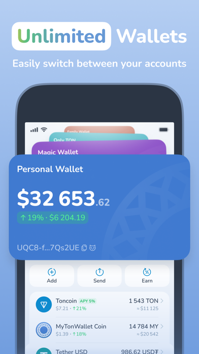 MyTonWallet: Anyway TON Wallet Screenshot