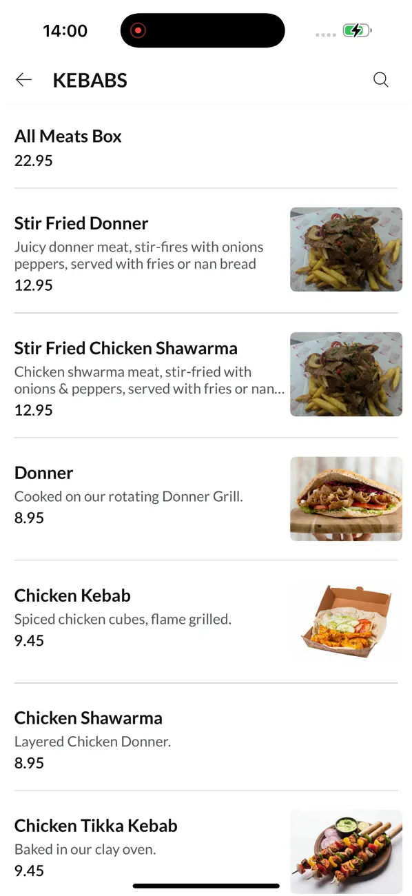 Screenshot #3 pour Kebab Mahal Midlothian.