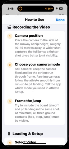Triple Jump Video Analysis Screenshot 3 of 9