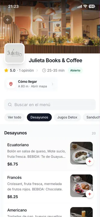 Andina Delivery screenshot 2