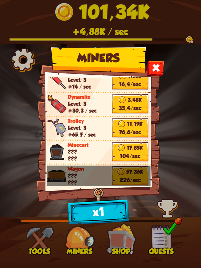 Idle Miner Clicker