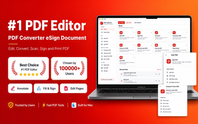eSign PDF Converter & Editor iPhone screenshot