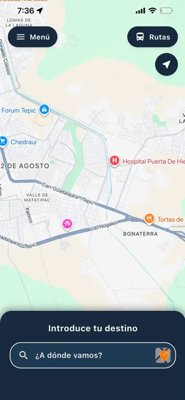 Abordo: Guía de transporte screenshot 1 of 8