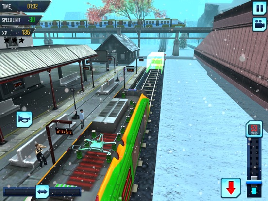 Subway Bullet Train Driving 3D iPad screenshot