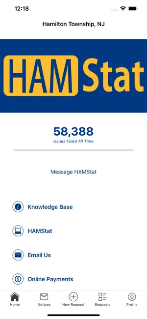 HAMStat screenshot 1
