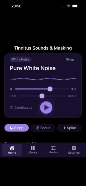 Tinnitus Sounds & Masking screenshot 1