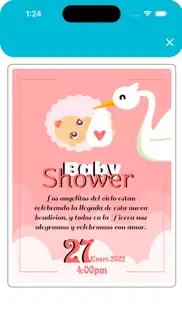 baby shower iphone capturas de pantalla 4