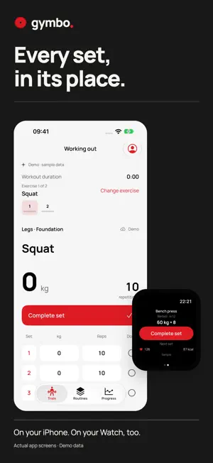 gymbo: Sets & Reps screenshot 3