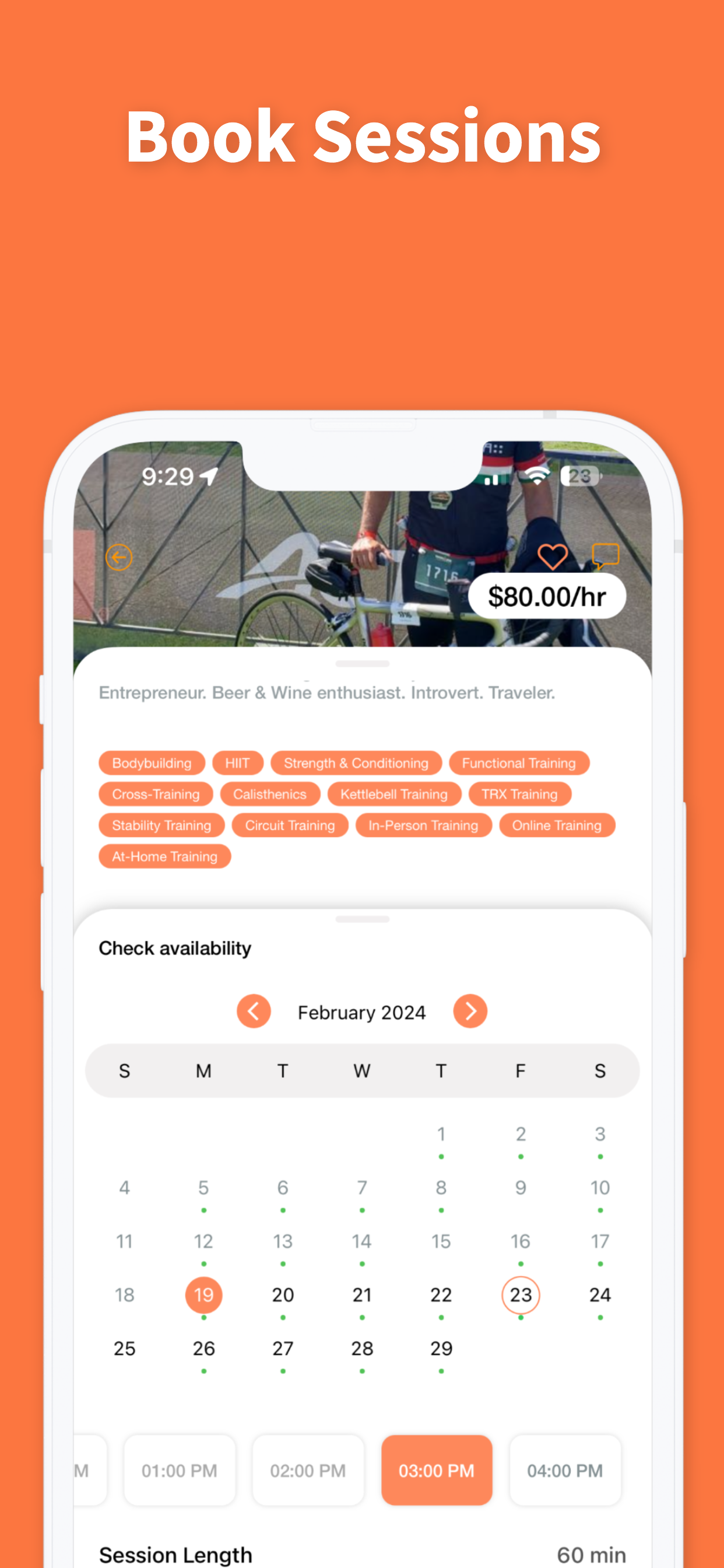 Hourful TrainerConnect screenshot 4