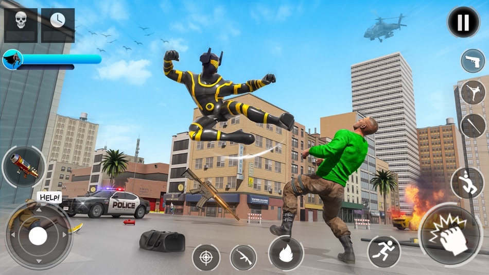 #1. Flip Hero Open World Game (iOS) 由: Sana Ullah