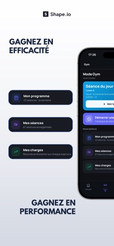 Shape.io - Muscu & Nutrition screenshot