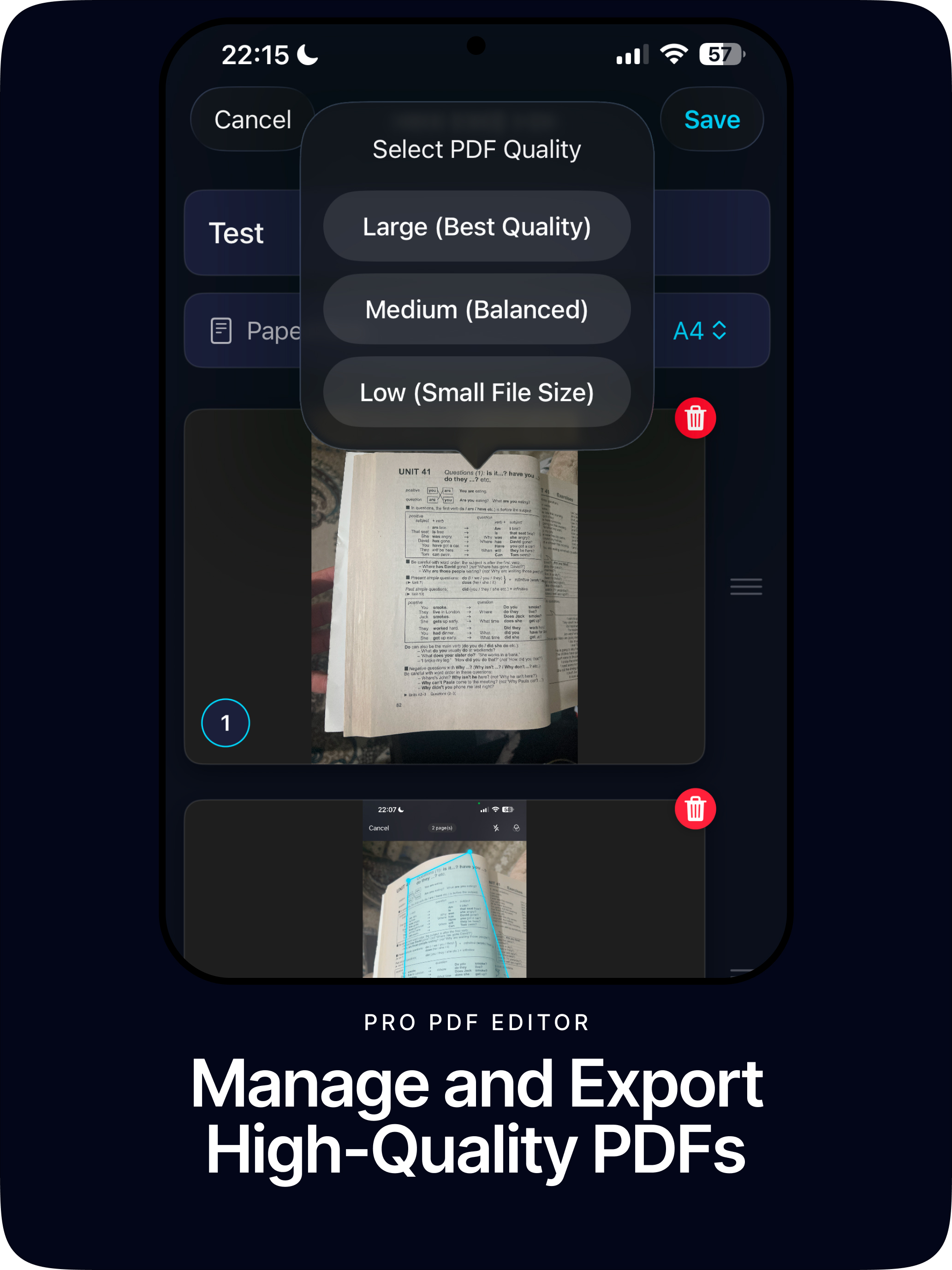 DocScan: PDF Scanner & OCR screenshot 13