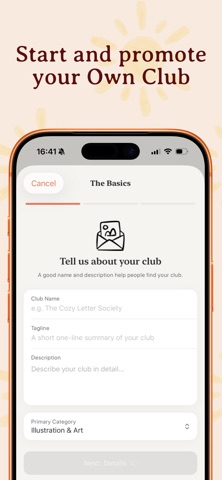 Mailbox Clubs: Snail Mail iPhone screenshot