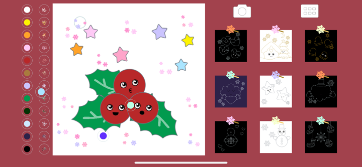Christmas Coloring Kid Toddler screenshot 2