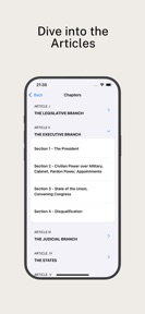Constitution of United States. screenshot