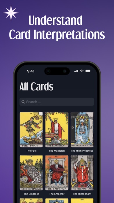 Learn Tarot: Rider Waite Cards Screenshot