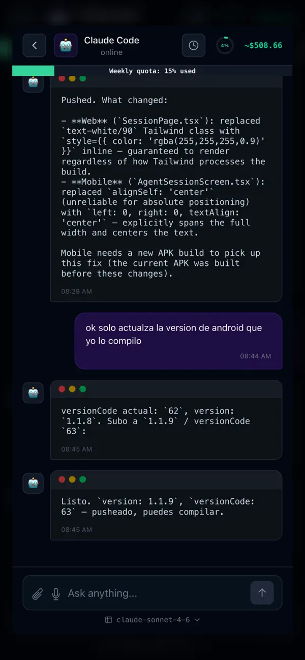 #2. CodeAgentMobile (iOS) De: Edgar Durand
