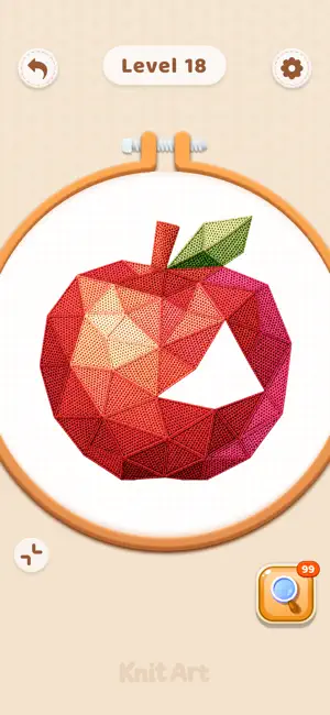 Knit Art Connect Puzzle screenshot 2