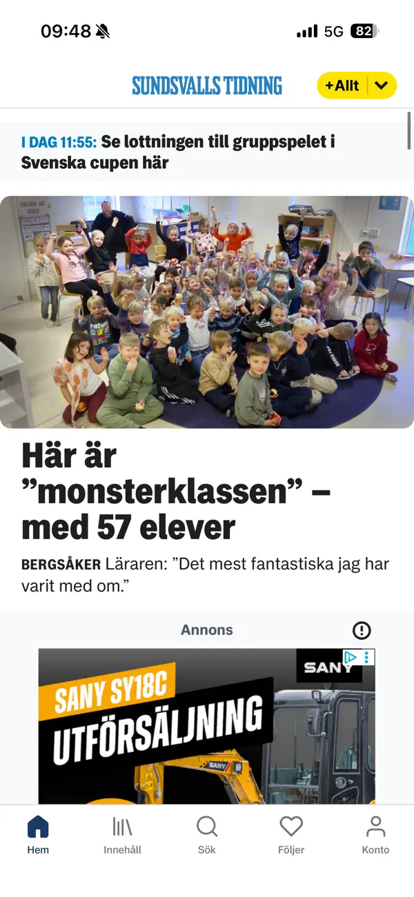 Screenshot #2 pour Sundsvalls Tidning