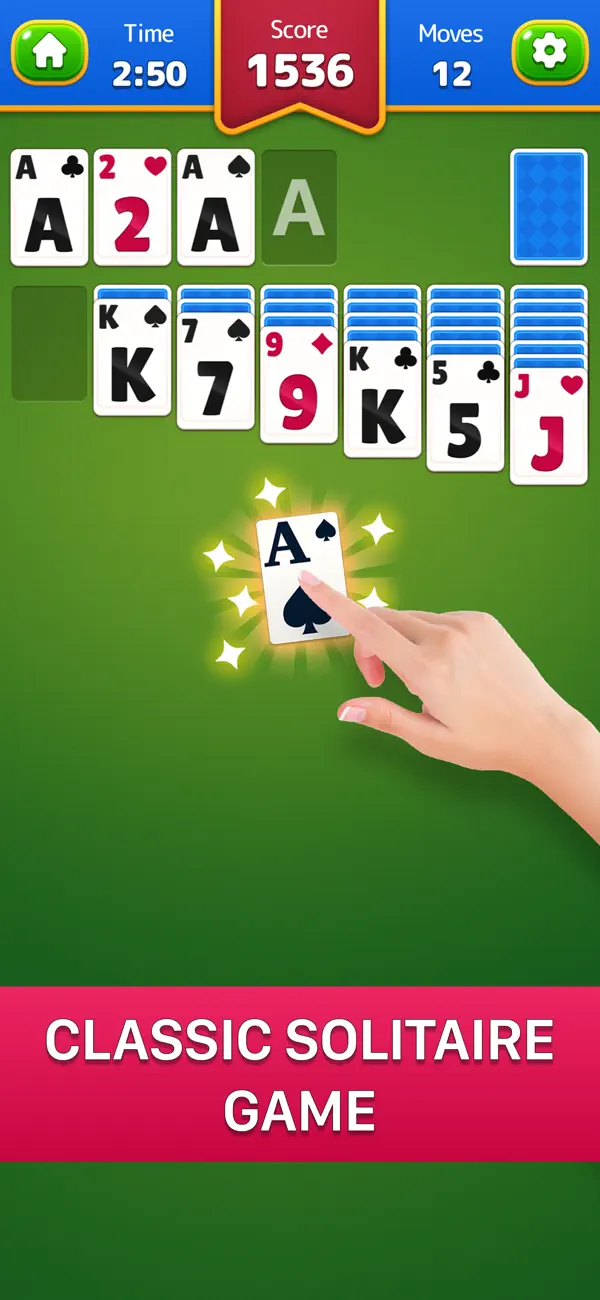 #3. Solitaire Zen - Card Master (iOS) By: Felicity Games