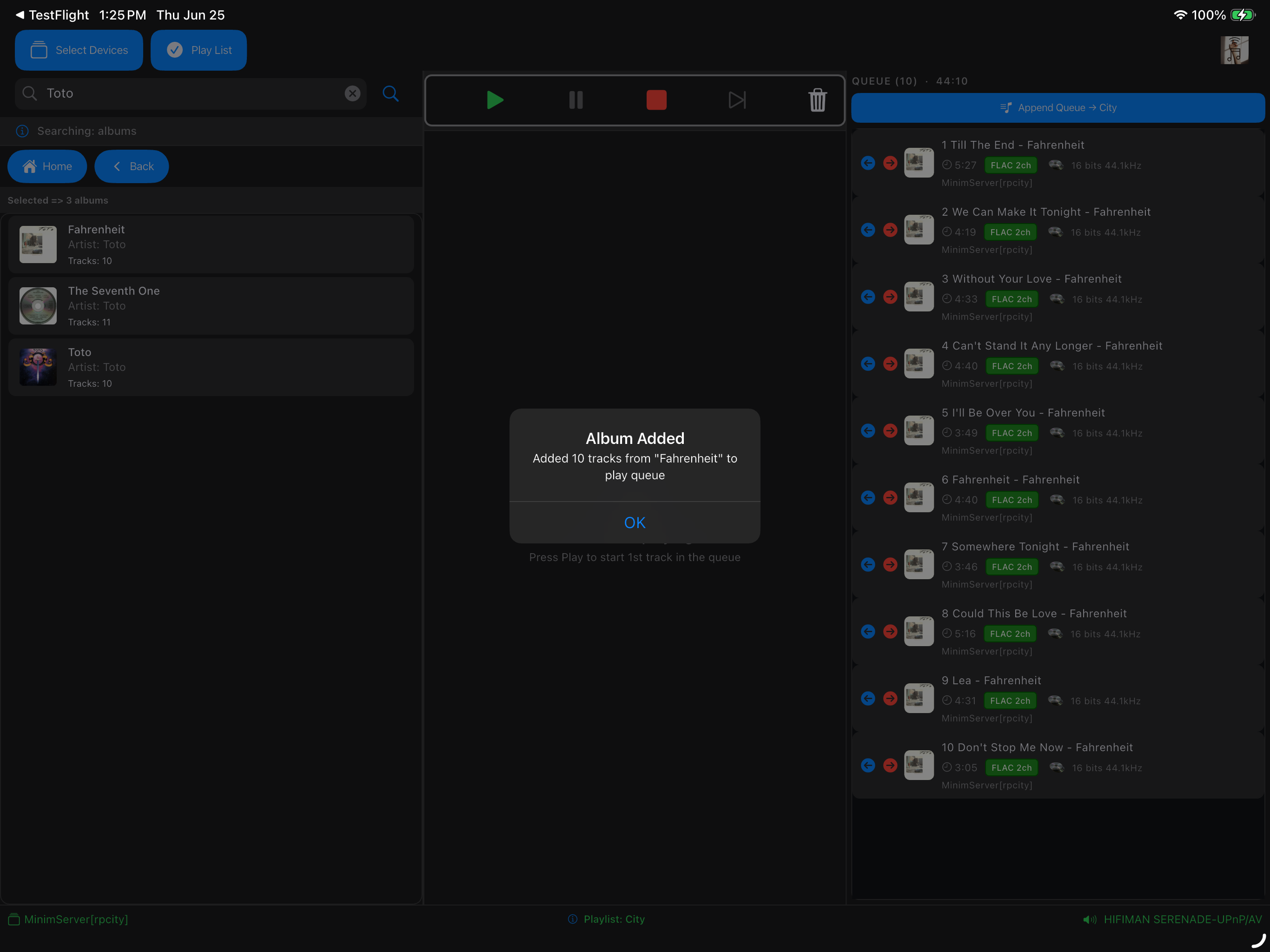 DLNA Music Controller screenshot 6