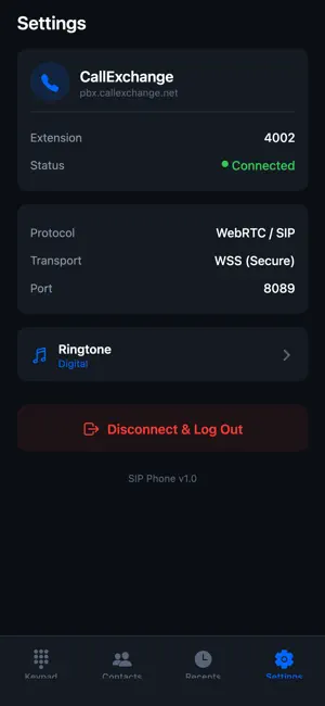 CallExchange screenshot 3
