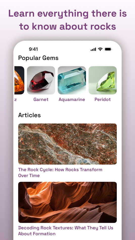 #4. Rock Identifier - Crystal, Gem (iOS) Podle: Lumos apps