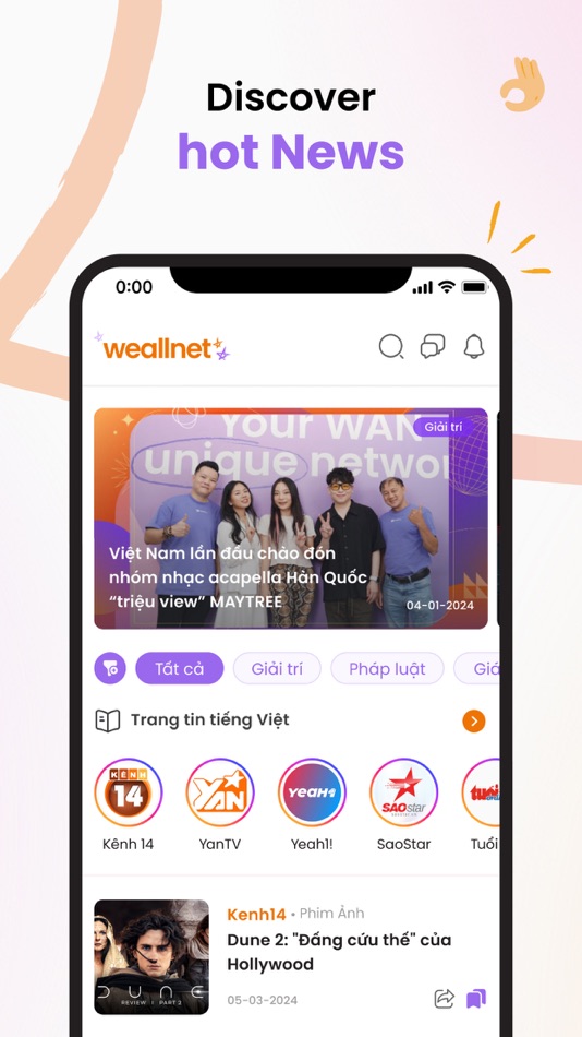 #6. WEALLNET: CREATIVE NETWORK (iOS) 由: WeAllNet