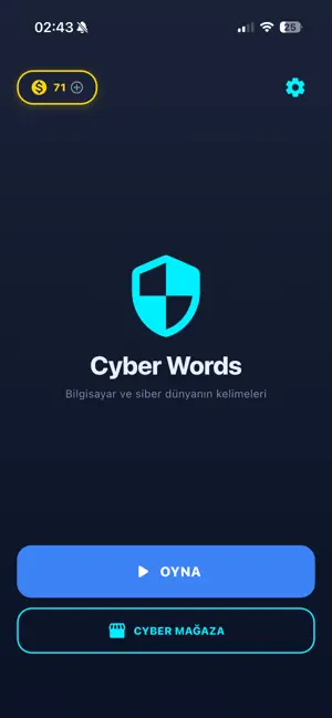 Cyber Word screenshot 1