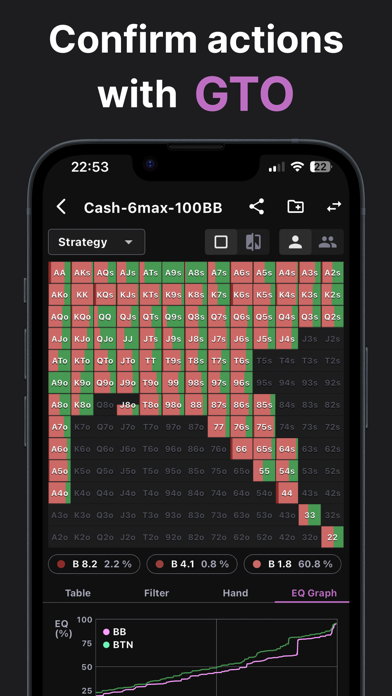NTPoker – GTO Poker Trainer Screenshot