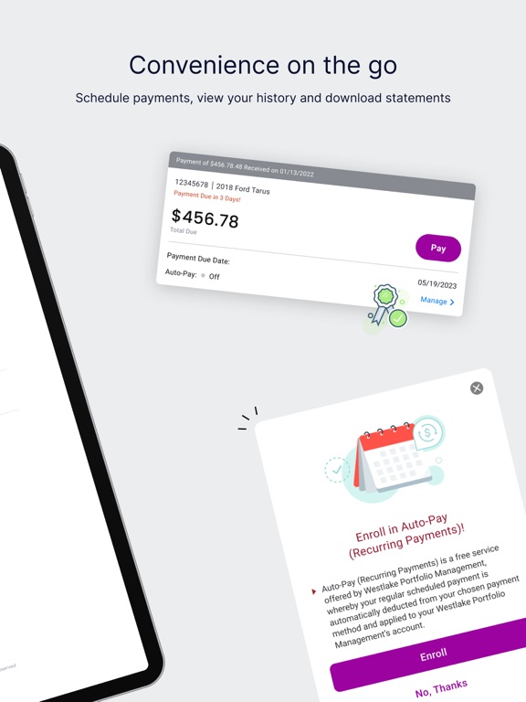 My Westlake Portfolio iPad screenshot 3 - Finance app