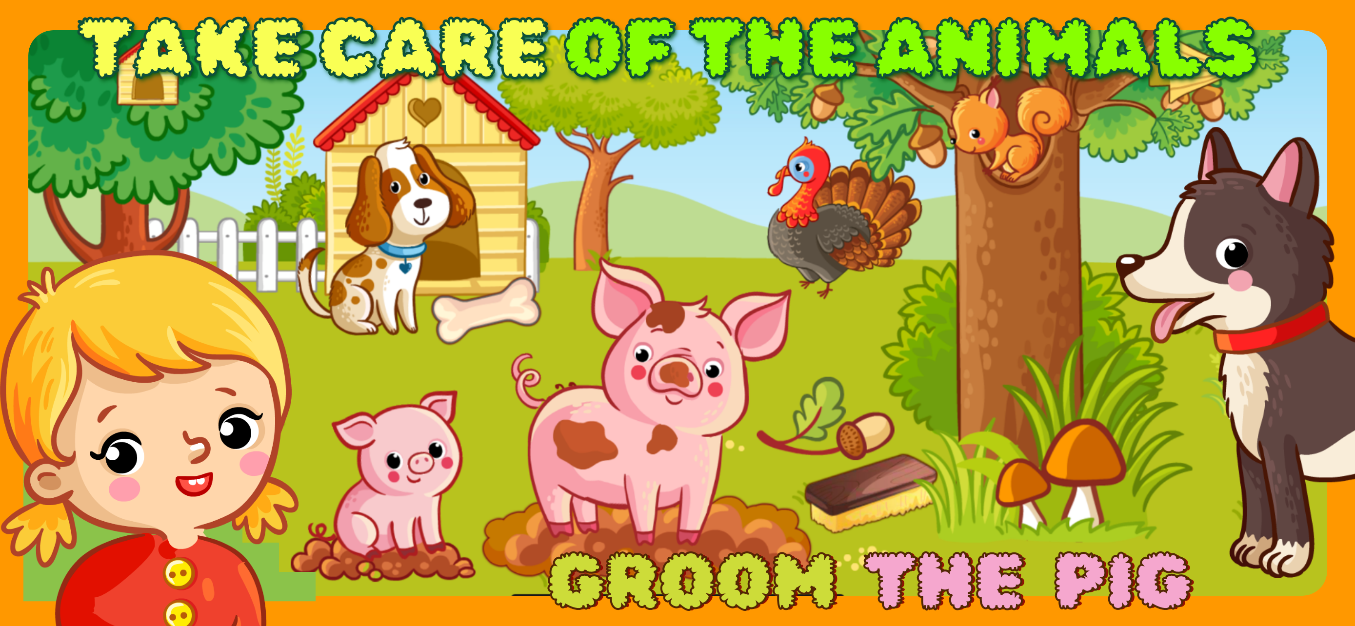 2 year old games for kids farm screenshot 5