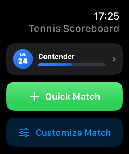 Tennis Scoreboard: Set screenshot 12