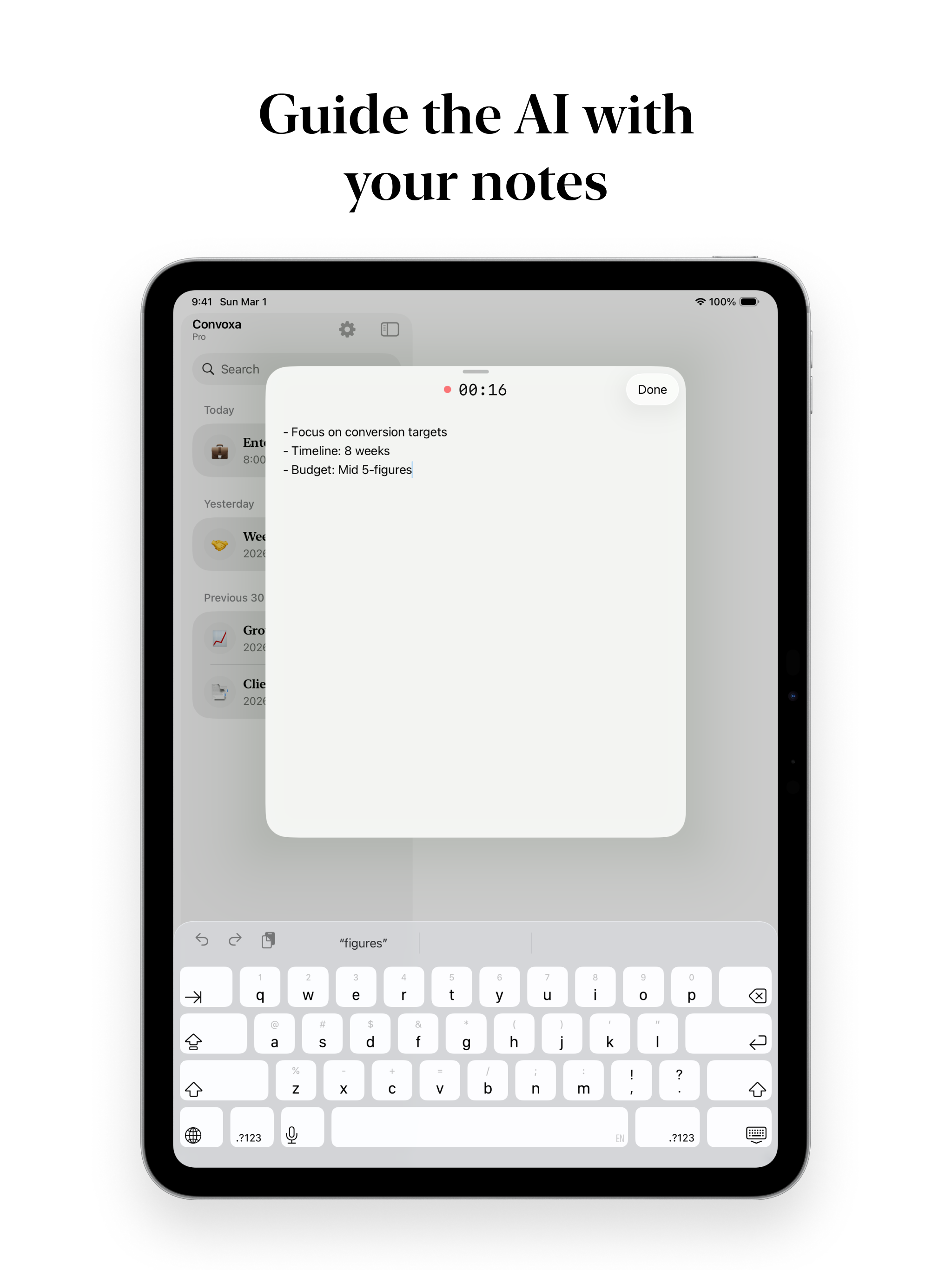 Convoxa - AI Meeting Notes screenshot 10