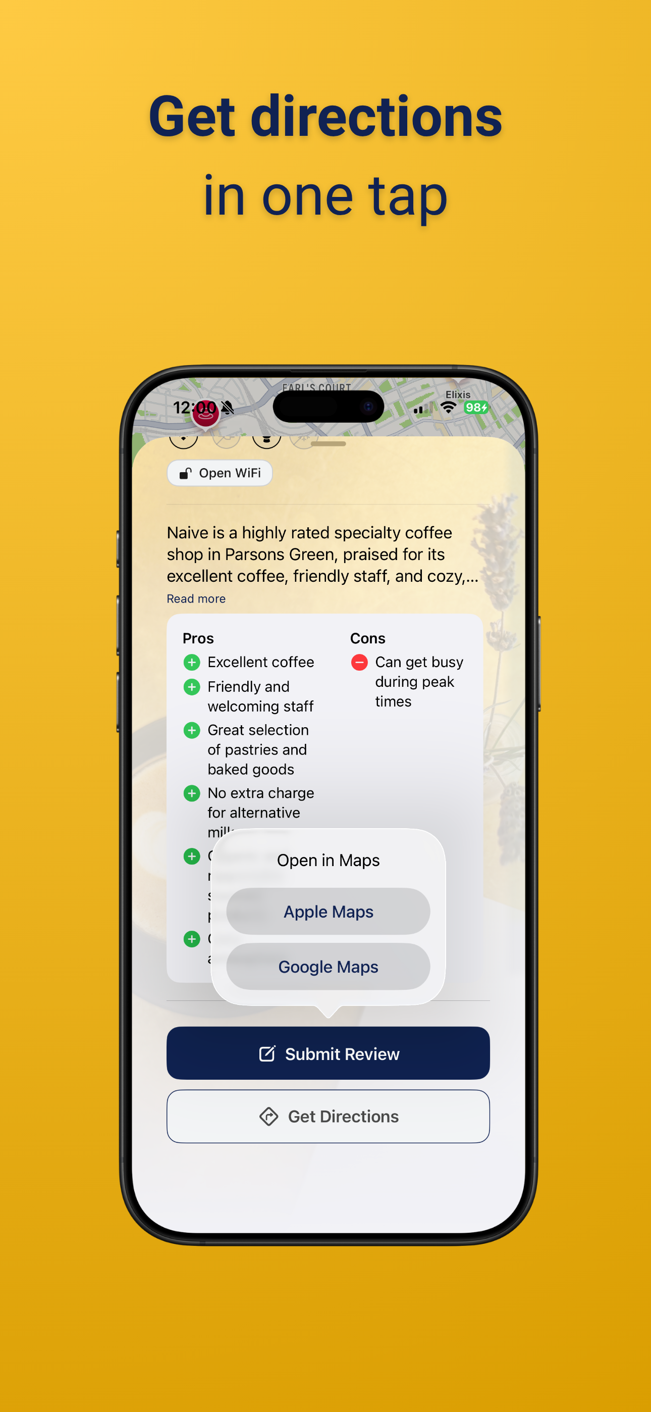 Cafés To Work From screenshot 5